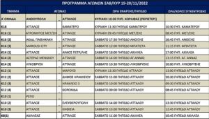 programma 19 noe 22