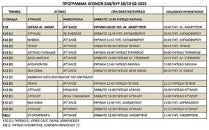 programma 18 feb 23